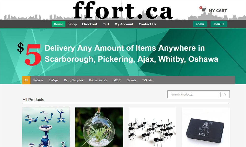 eCommerce Website Design Vancouver